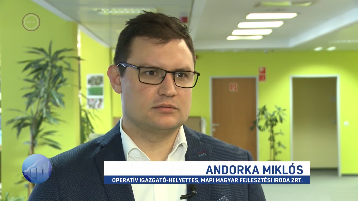Andorka Miklós és Lőrincz Krisztián az M1 Forint, Fillér műsorában
