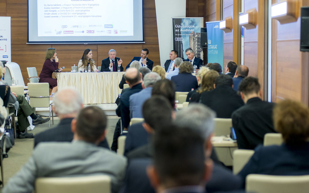 Essősy Zsombor a „Gazdasági Évnyitó 2019. – A szárnyaló gazdaság határai” c. konferencián