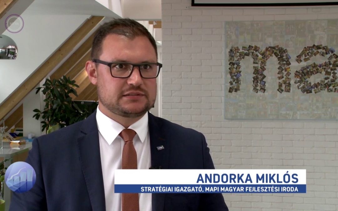 Az új, feltételesen vissza nem térítendő támogatásról nyilatkozott Andorka Miklós az M1 Forint, Fillér műsorában