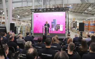 Több mint százhúsz új munkahelyet hoz létre a Vestfrost Solutions Zrt. dán hűtőgyártó új, 5,6 milliárd forintnyi értékű beruházása Csongrádon